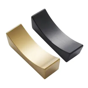 Conjunto de soporte para palillos de acero inoxidable con revestimiento de titanio, dorado y negro.