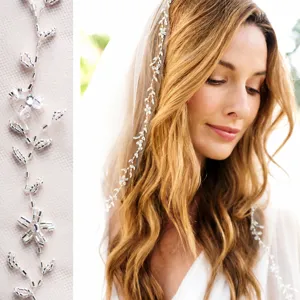 Bridal Veil Single Layer Wedding Veil Handcrafted Beaded Lace Tulle Bridal Accessories