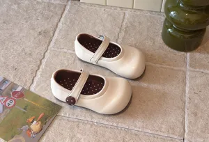 Kinder Französisch Stil Leder Schuhe Kleinkind Mädchen Süße Weiche Sohle Prinzessin Schuhe