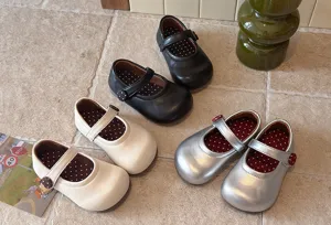 Süße Mary Jane Flachschuhe für Kleinkinder, weiche Prinzessinnenschuhe für Frühling Herbst.