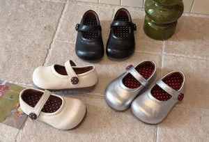 Bequeme Kinder französische Retro Mary Jane Lederschuhe, weiche flache Schuhe für Mädchen.
