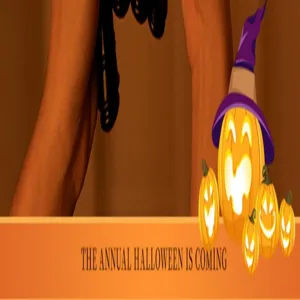 Halloween pumpkin lantern decoration with witch hat party prop glowing trick or treat gift bag item