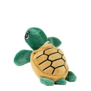 Joli porte-clés en peluche tortue, petit pendentif poupée de tortue de mer douce et mignonne.