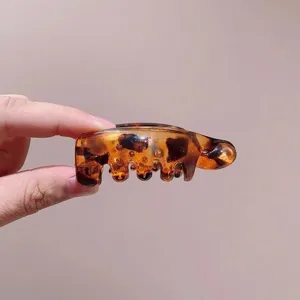 Molla per capelli tartaruga grande pinza artiglio elegante accessorio per acconciature da donna