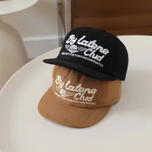 Kids flat brim cap children hip hop baseball hat autumn versatile casual streetwear