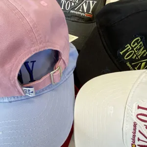 Kids embroidered baseball cap, casual adjustable sun protection hat for boys and girls.