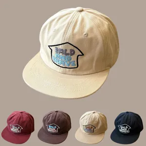 Gorra de Béisbol para Niños Verano Fina Protección Solar Sombrero de Algodón Casual Ala Plana Bordada Bonitos Gorros para Niños y Niñas