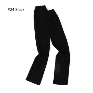 Black sun protection arm sleeves modal cotton breathable cooling sleeves pair for outdoor sports