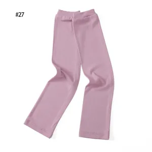 Detailed close-up view of soft modal ribbed sun protection sleeves in light pink color.