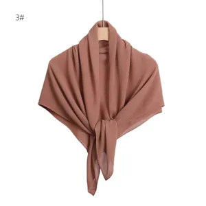 Pleated chiffon square scarf with shimmering silver dots, elegant sun protection shawl for women.