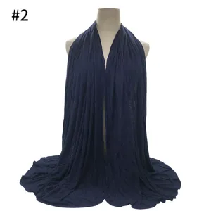 Solid color modal large cotton jersey soft women hijab scarf wrap shawl fashion!
