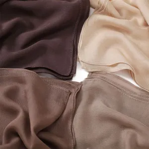 Foulard écharpe pour femme en modal fin uni respirant de haute qualité doux léger