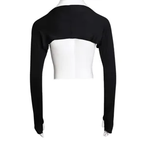 Manchettes de Bras Unies en Polyester Spandex pour Femmes Trou de Pouce Élastique Chaule-Épaule Protection Solaire