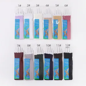 Femmes été mince soie de glace protection solaire manchons bras dentelle 12 couleurs