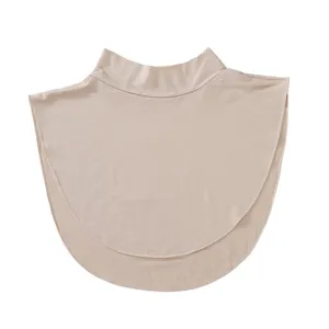 Donna Cotone Modal Finto Collo Rimovibile Collo Alto Accessorio Versatile Base Nuovo