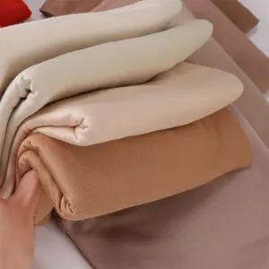 Soft breathable modal cotton jersey hijab scarf detailed close-up showing fabric texture.