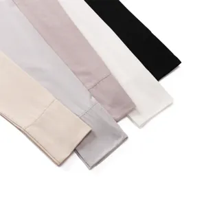 Manchettes de protection solaire pour femmes en modal respirant anti UV 5 paires