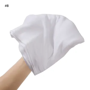 Soft breathable solid color turban scarf fabric detail, comfortable texture for daily wear.