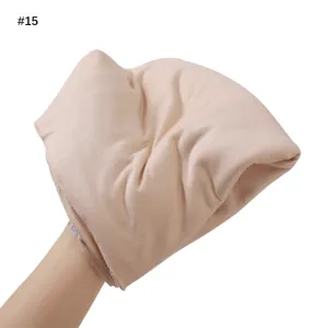 Solid color soft breathable cotton jersey modal turban scarf for women daily wear accessory