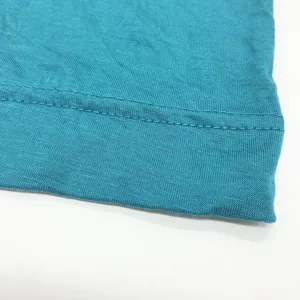 Türkis Modal Mütze Schlauchtuch elastische einfarbige Baumwolle Kopfbedeckung Basic.