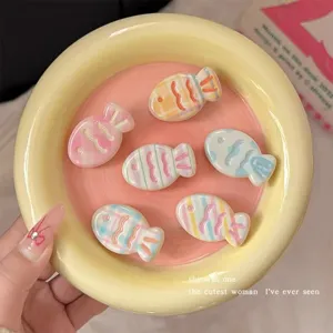 Linda pinza de pelo de pescado de dibujos animados para mujeres, horquilla colorida accesorios moda.