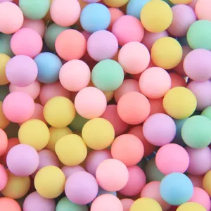 Macaron resin matte beads for DIY phone case jewelry hair accessories handmade craft supplies.