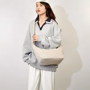 Nieuwe corduroy schoudertas vrouwen grote capaciteit casual crossbody dumpling tas