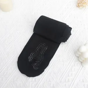 Medias mujer negras suela antideslizante duraderas resistentes primavera otoño moldeadoras