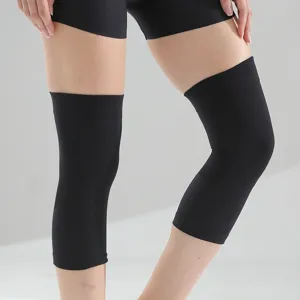 Anti Slip Thin Silicone Sports Knee Pad Elastic Breathable Protection Sleeve Leg Compression Brace For Men And Women
