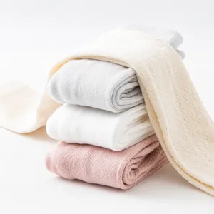 Collant estivi ultra sottili in rete tinta unita per bambini leggings traspiranti morbidi