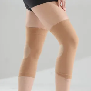Elastic compression knee sleeves thermal warm knee pads unisex seamless sports support
