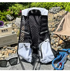 Outdoor running hydration vest backpack for marathon hiking cycling breathable lightweight mesh bag