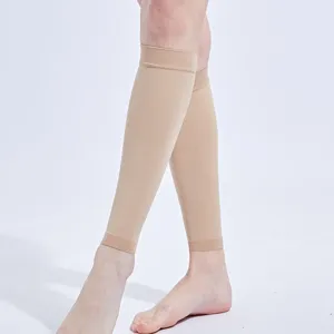 Compressie kuitmouwen voor sport en hardlopen, comfortabele elastische ondersteuning benen.