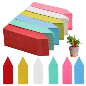 Plastic Plant Labels Waterproof Garden Plant Markers Nursery Pots Herbs Flowers Seed Tag Writing Sign