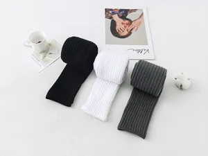 Thickened thermal knitted long leg warmers winter cozy warm sock covers set of three.