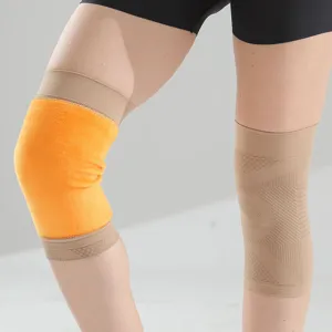 Thermal Fleece Lined Knee Warmers Compression Leg Sleeves Joint Pain Relief Cold Proof Support Sleeves For Men And Women