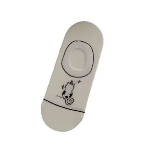 Chaussettes basses chat mignon respirantes antidérapantes invisibles pour femme