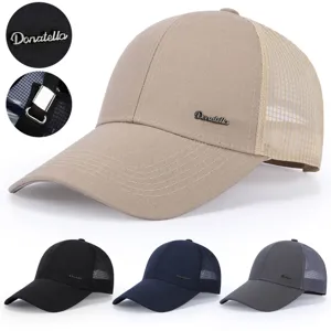 Unisex Quick Dry Sun Protection Baseball Cap Adjustable Outdoor Sports Casual Mesh Hat For Men Women Summer Travel