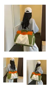 Große Reisetasche für Fitness und Kurztrips, stilvolles und tragbares Design für unterwegs.