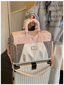 Große Kapazität Reisetasche Sporttasche tragbare Kurztrip Gepäcktasche für Fitness