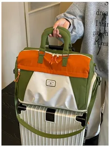 Grosse Kapazität Reise Duffeltasche wasserdichte Sporttasche tragbare Fluggepäck Tasche