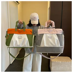 Große reise tasche mit nass trocken trennung tragbare gepäck tasche für fitness und flug