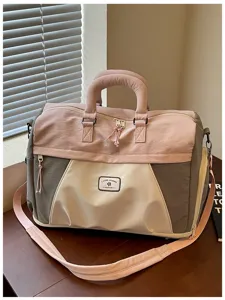 Große Reise-Sporttasche wasserdichte Fitness-Tasche multifunktionale tragbare Wochenendtasche