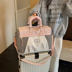 Große Reise-Duffel-Bag, wasserdichte Fitness-Sporttasche, tragbare Bordgepäcktasche.
