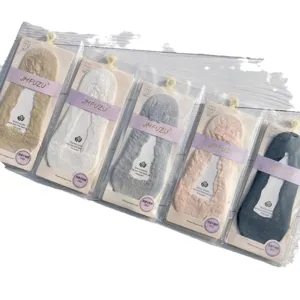 Printemps ete femmes dentelle chaussettes invisibles respirant silicone antiderapant maille
