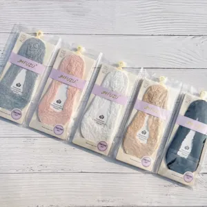 Chaussettes invisibles en dentelle pour femmes antiderapantes respirantes ete 5 paires