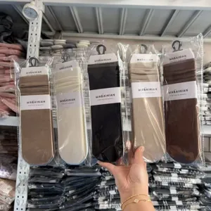 Women solid color long slouch socks winter autumn casual knee high hosiery multi colors