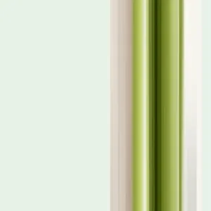 Gros plan de ballon décoratif vert, texture de dégradé vertical doux pour le décor.