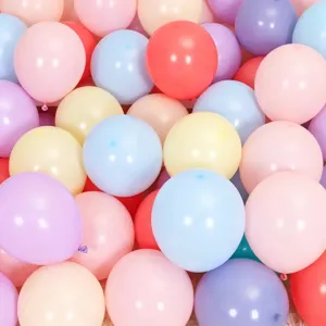 10-inch macaron latex balloons colorful matte thick balloons for birthday wedding party
