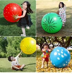 36-Zoll riesiger Outdoor-Ballon, verdicktes Frucht- und Wolkendesign fuer Kinder-Foto-Requisiten.